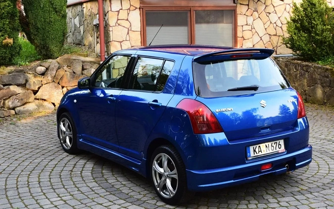 Suzuki Swift cena 16700 przebieg: 158000, rok produkcji 2008 z Limanowa małe 326